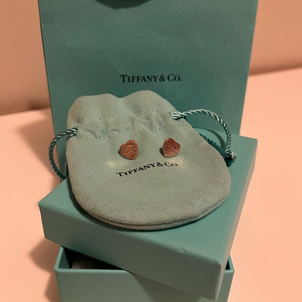 Tiffany Heart Earrings